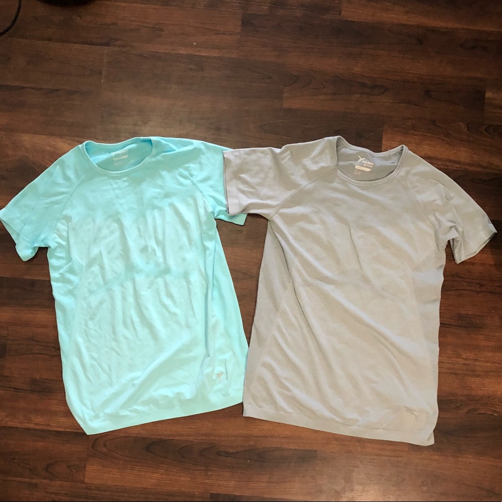 Dry fit work out shirts bundle